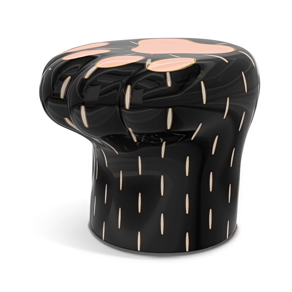 Scarlet Splendour Sgabello Paw - Forest Collection