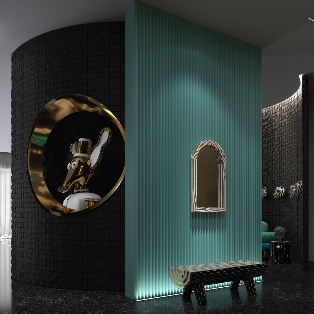 Scarlet Splendour Specchio Forest