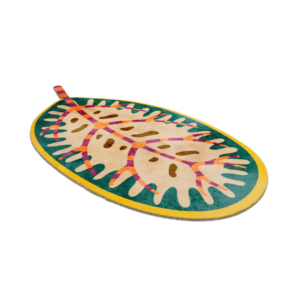 Scarlet Splendour Leaf Carpet - Forest Collection