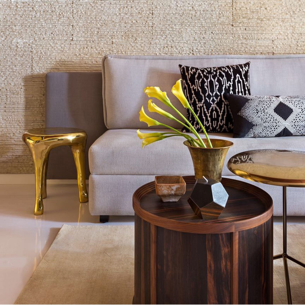 Scarlet Splendour Tavolino Glee - Fools' Gold Collection