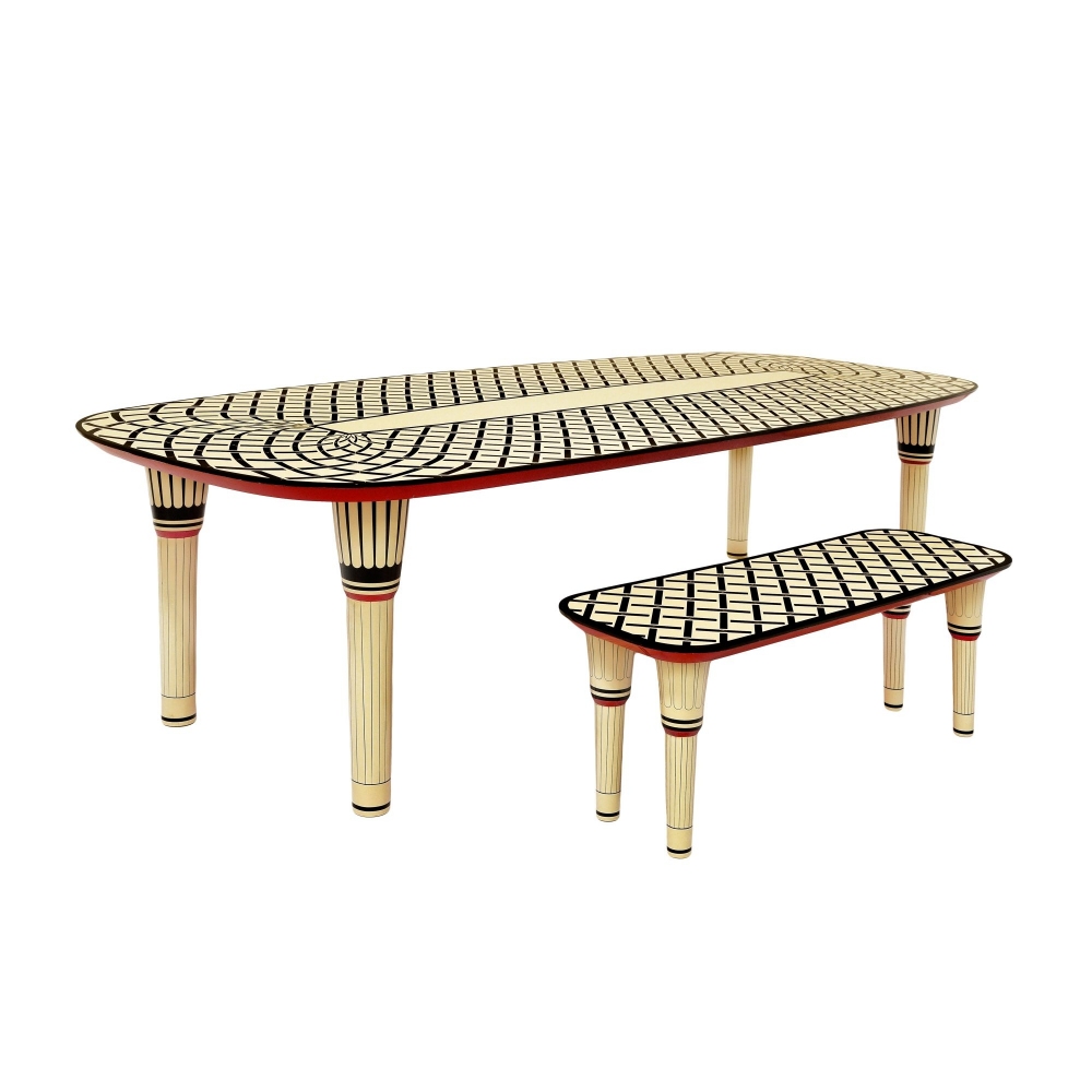 Scarlet Splendour Aelita Table 281x121 cm