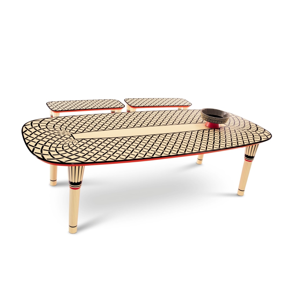 Scarlet Splendour Aelita Table 281x121 cm