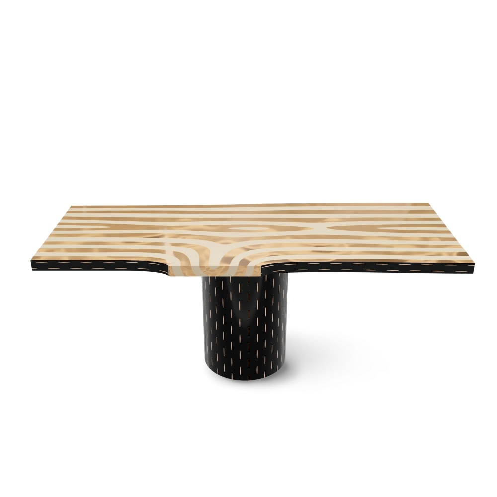 Scarlet Splendour Forest Table 188x80 cm