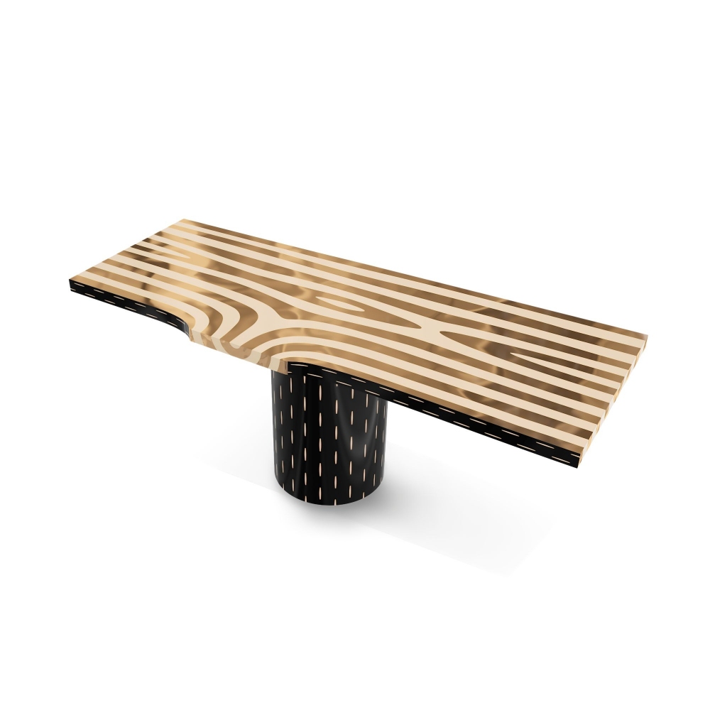 Scarlet Splendour Tavolo rettangolare Forest cm. 188x80