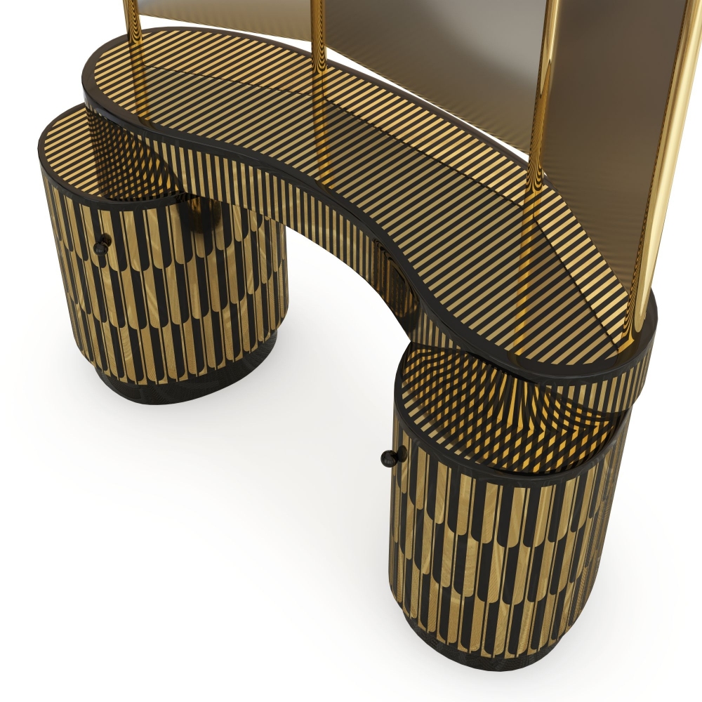 Scarlet Splendour Toeletta Casablanca Black Gold