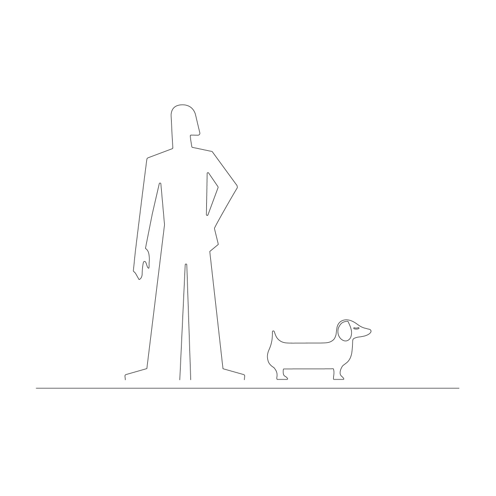 Quick Ship - Serralunga Otto Light outdoor sculpture