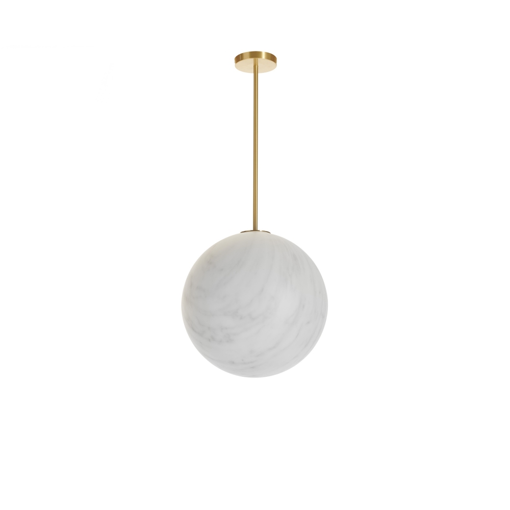 Slide Mineral Tige Suspension Lamp D...