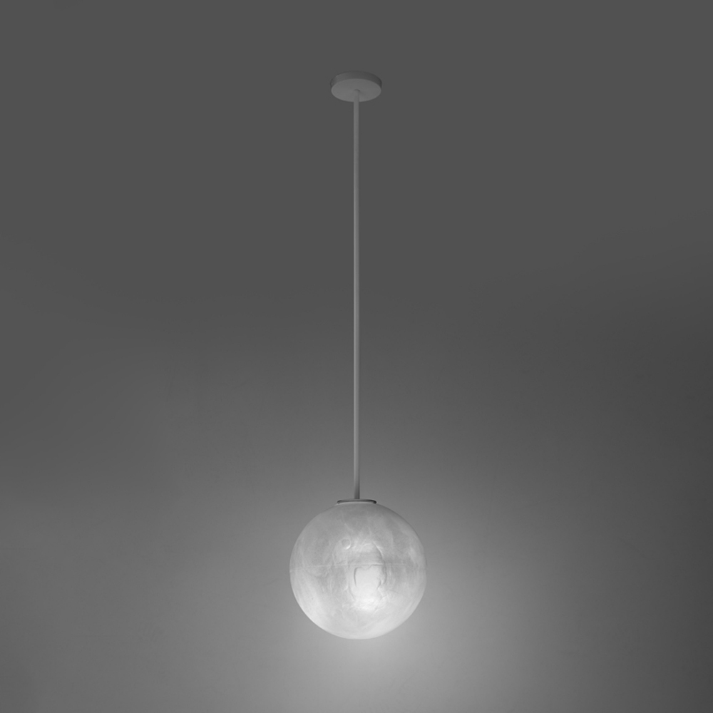 Slide Murano Tige Suspension Lamp D 30 h 130 cm