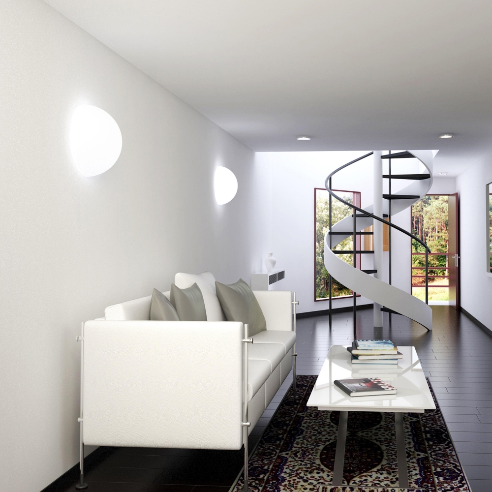 Slide Lampada da tavolo/da terra 1/2 Globo 40 diam 40 cm da interno