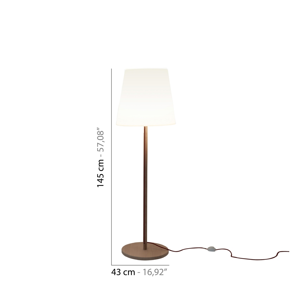 Slide Lampada da terra Ali Baba h 145 cm