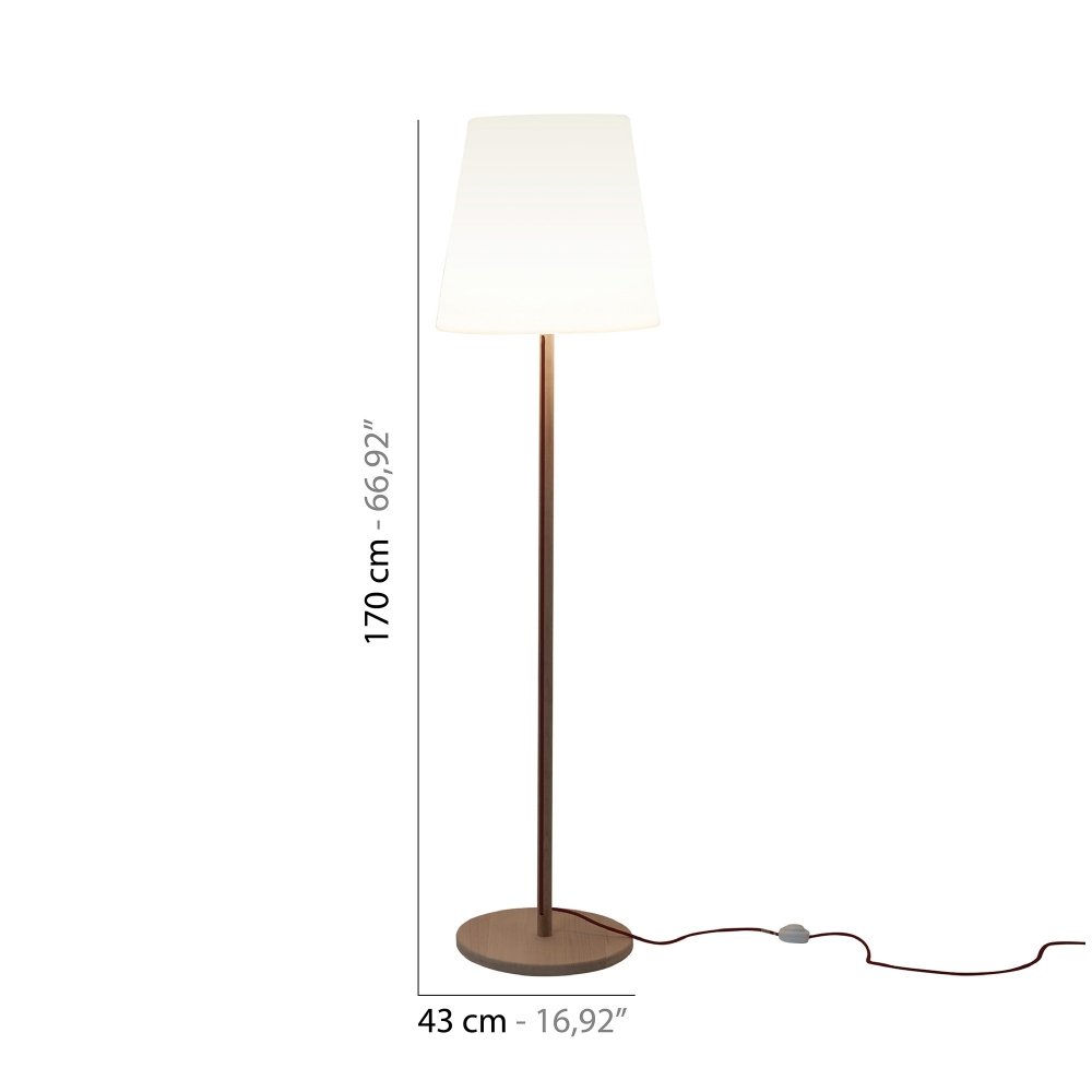 Slide Lampada da terra Ali Baba h 170 cm