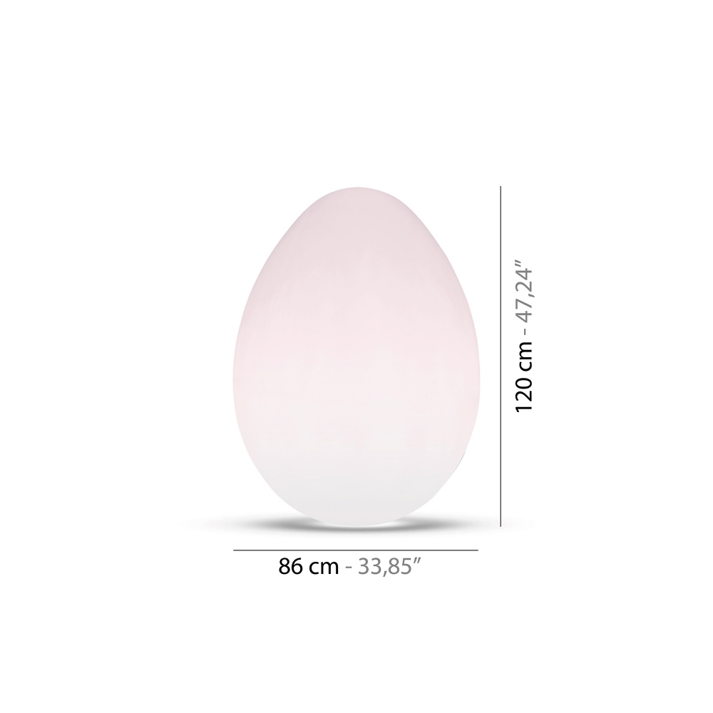 Slide lampada da terra Dino h 120 cm