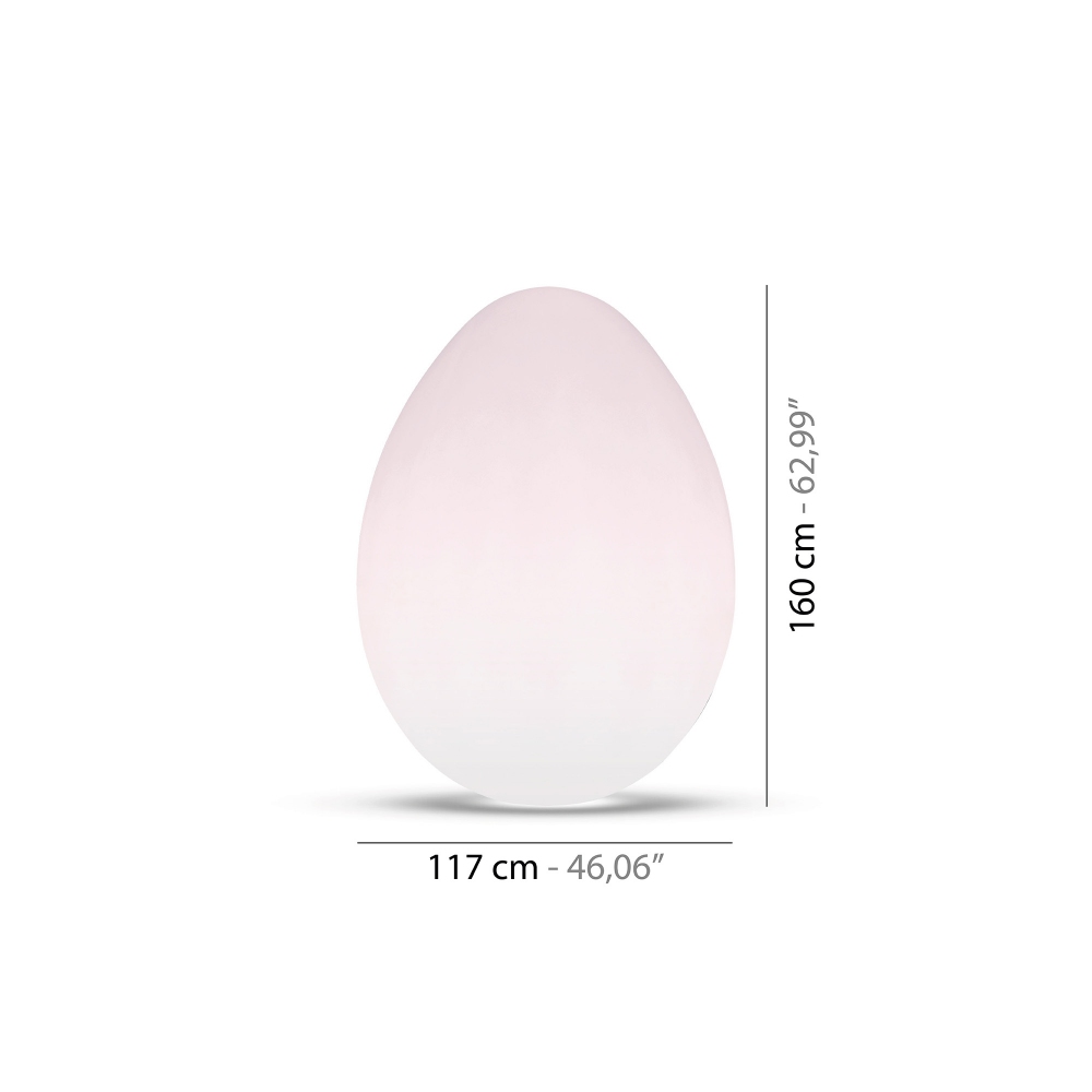 Slide lampada da terra Dino h 160 cm