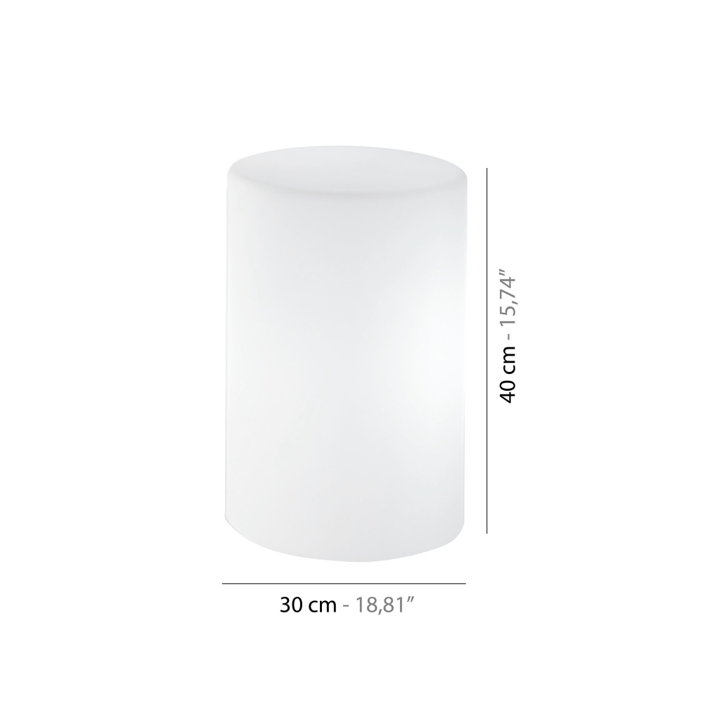 Slide Lampada da terra Fluo h 40 cm