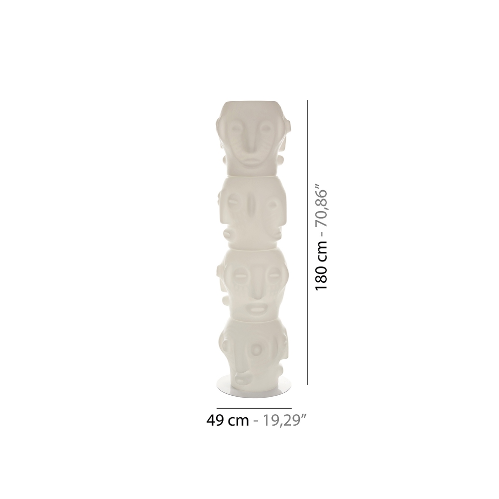 Slide Lampada da terra Threebù Totem