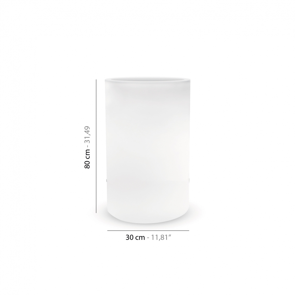 Slide Vaso Luminoso I-Pot h 80 cm