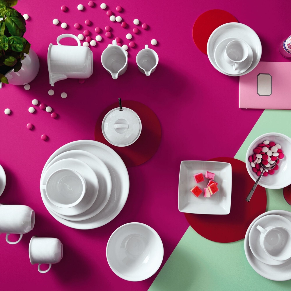 Thomas Piatto per insalata Trend Weiss cm. 19