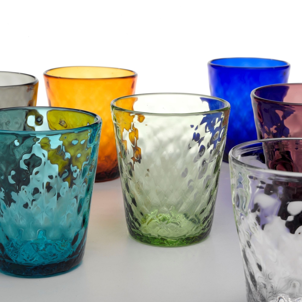 Zafferano 6 bicchieri assortiti Balloton cl.35