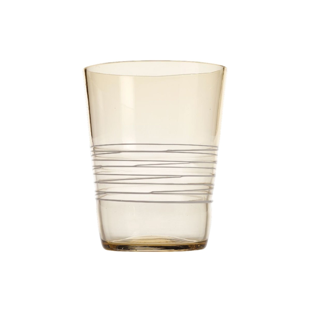 Zafferano 6 bicchieri assortiti Filante cl.40