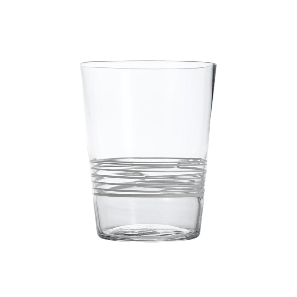 Zafferano 6 bicchieri assortiti Filante cl.40