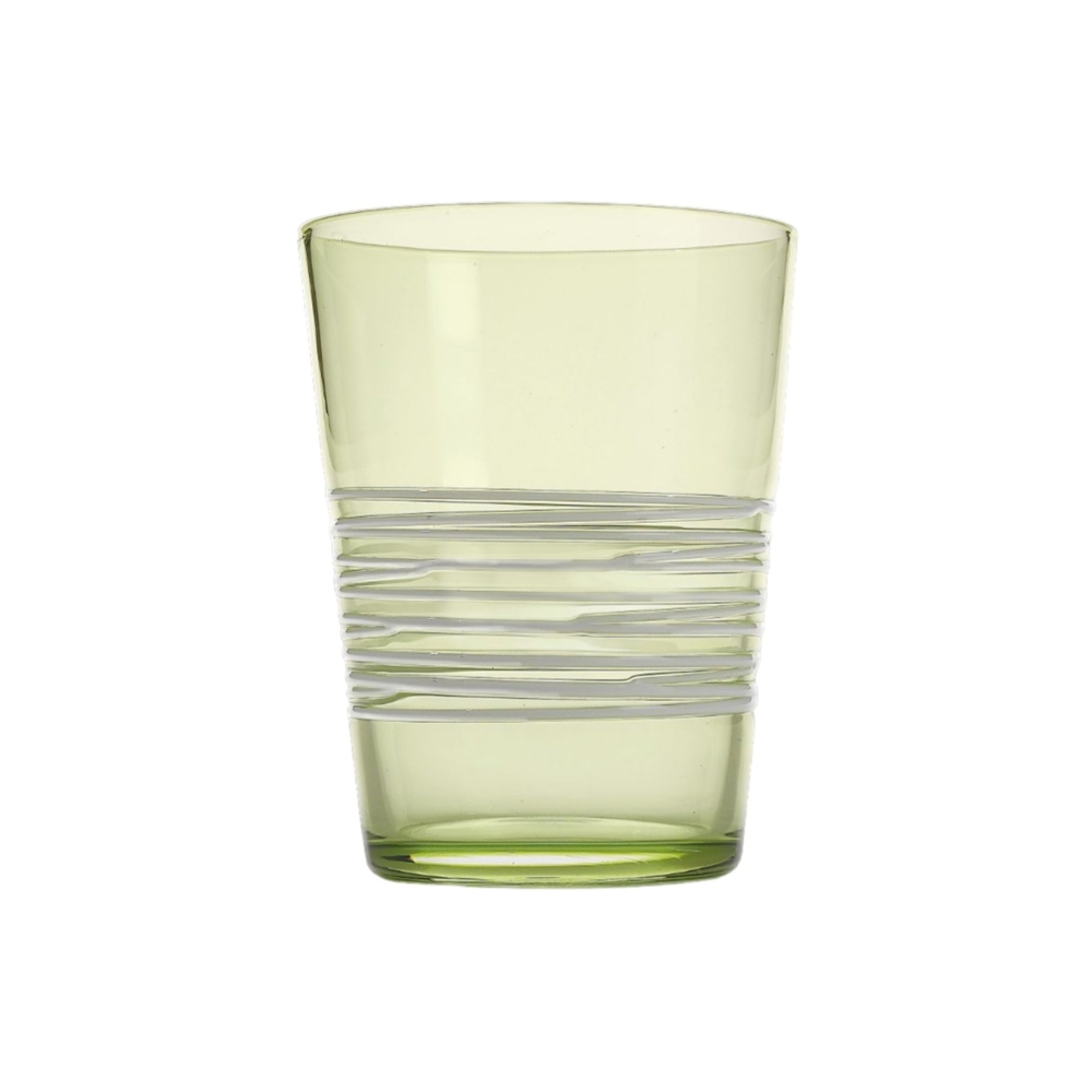 Zafferano 6 bicchieri assortiti Filante cl.40