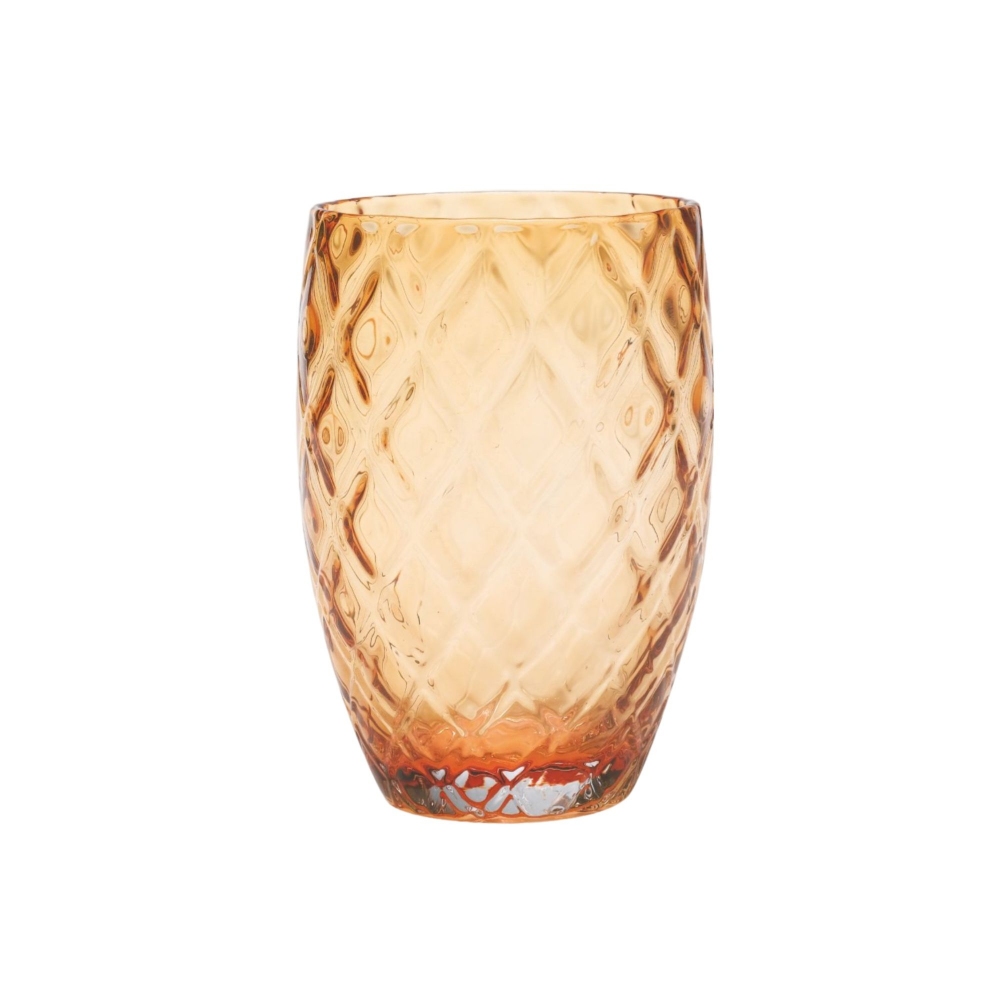 Zafferano 6 Losanghe glasses -assorted colors 38 cl