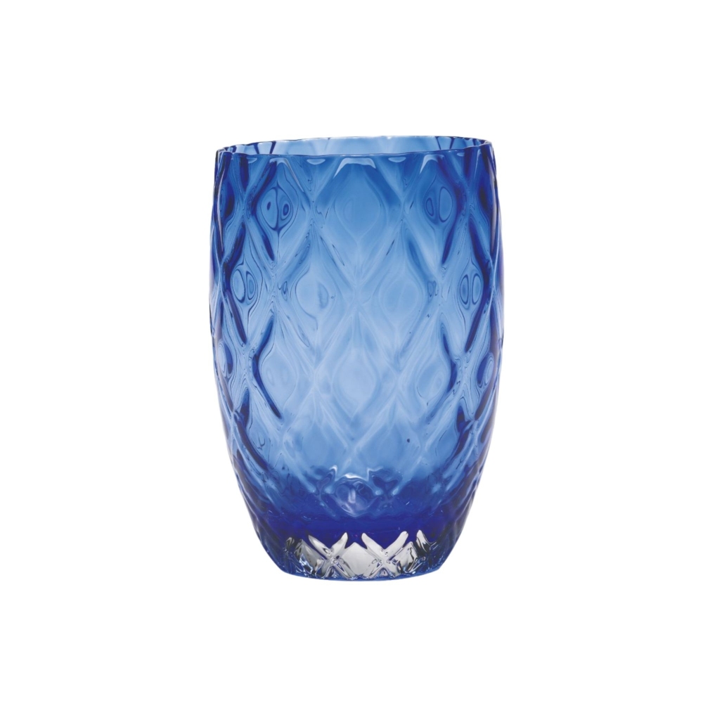 Zafferano 6 Losanghe glasses -assorted colors 38 cl