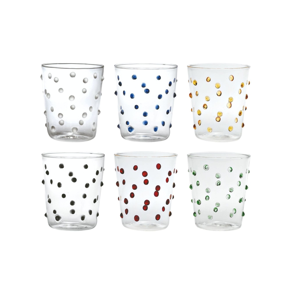 Zafferano 6 Party Junior glasses -...