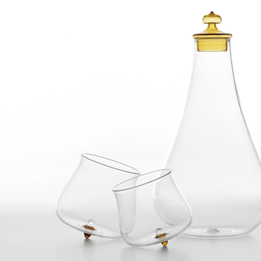 Zafferano 6 Pirolo glasses - assorted colors 26 cl