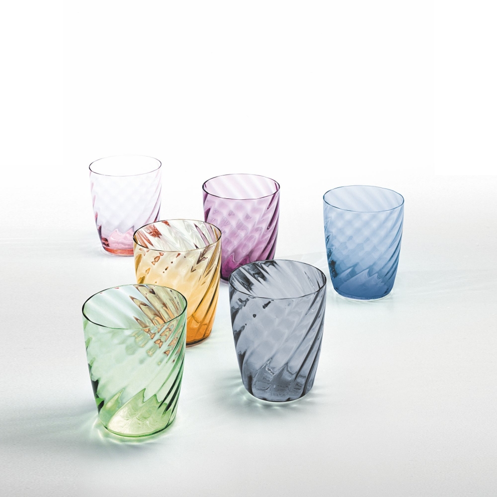 Zafferano 6 bicchieri assortiti Torson cl.32