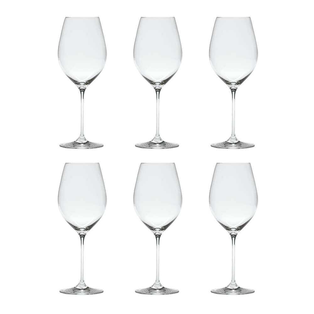 Zafferano 6 calici per rossi...