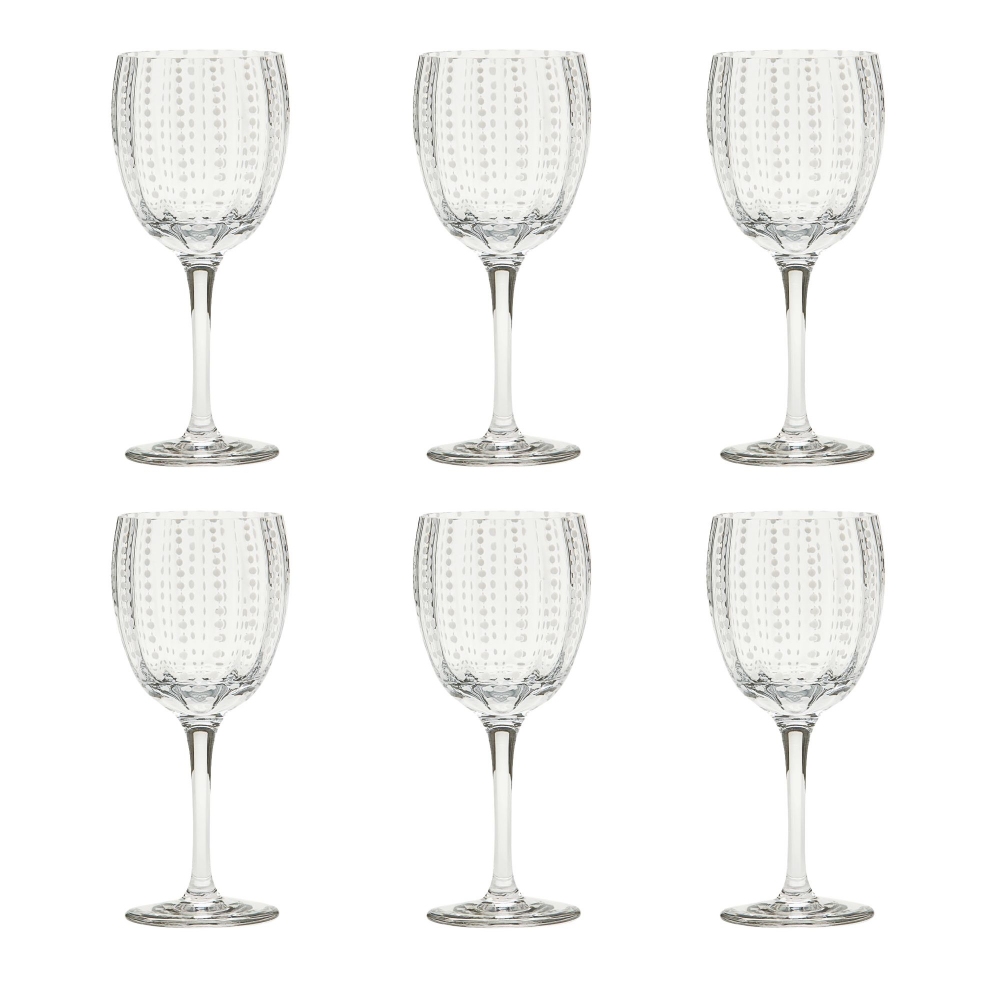 Zafferano 6 calici Perle 30 cl