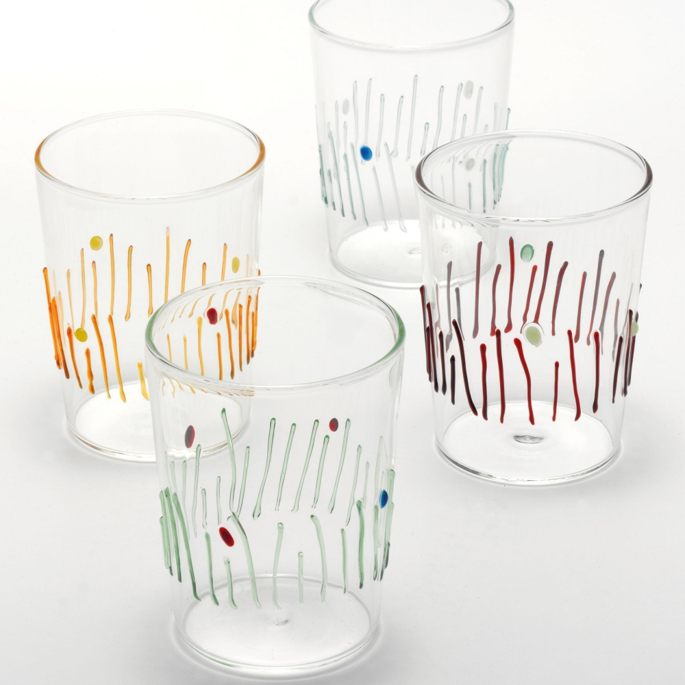 Zafferano Bicchieri 4 Stagioni 40 cl