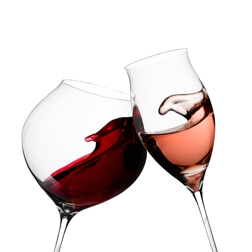 Zafferano Set di 2 calici per vini rossi Ultralight cl.77