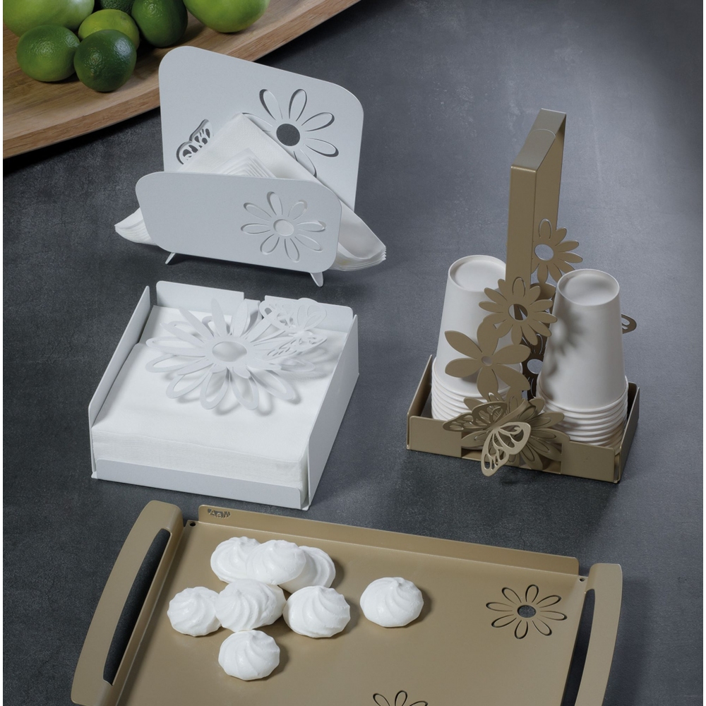 Arti e Mestieri Daisies Napkin Holder