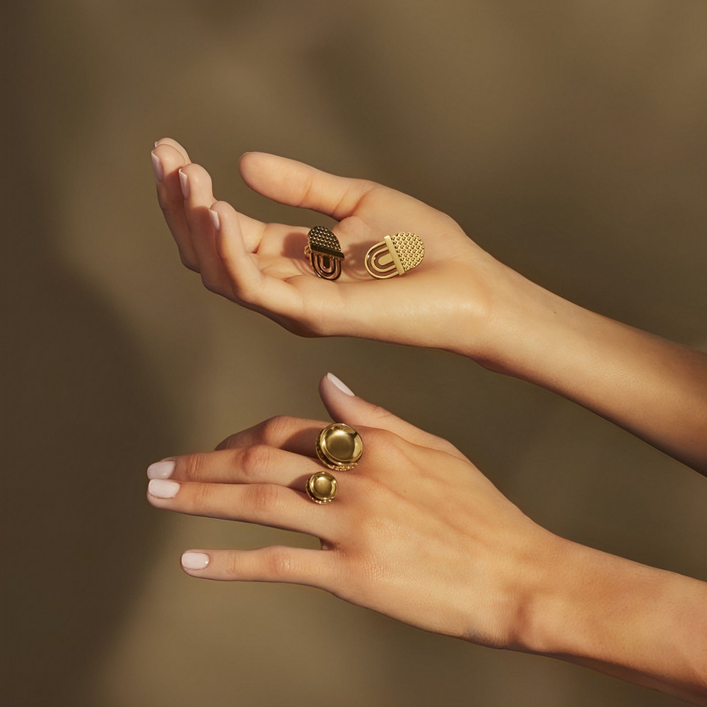 Alessi Anello Acta Large - Venusia collection