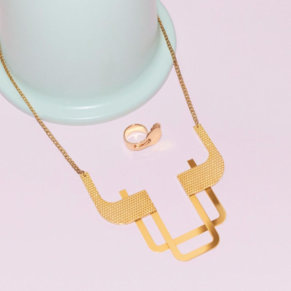 Alessi Trama Ring Large - Venusia collection