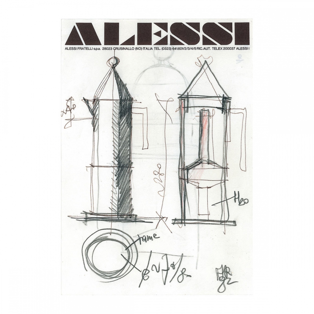 Alessi Caffettiera 3 Tazze La Conica