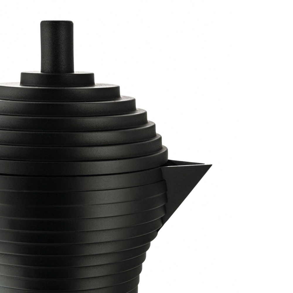 Alessi Pulcina Black 6 cups coffee maker