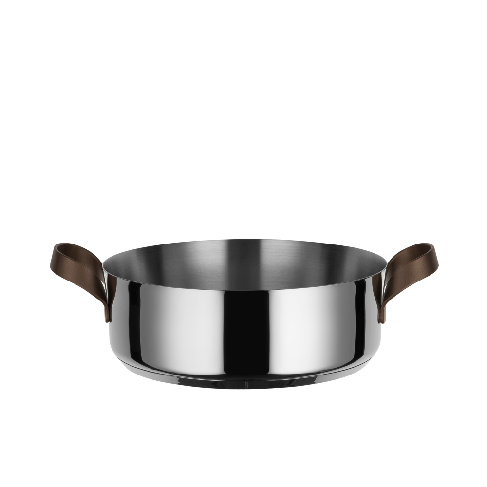 Alessi low saucepan with two handles...