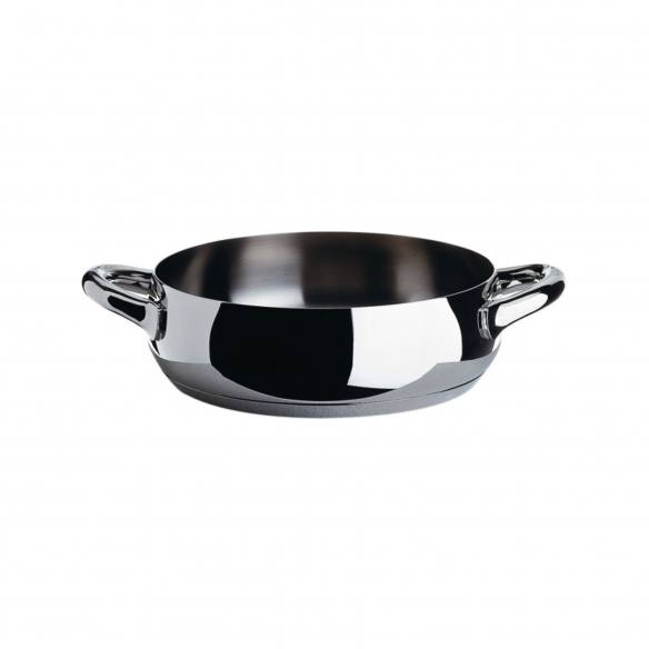 Alessi casseruola bassa a due manici Mami diam. 24 cm