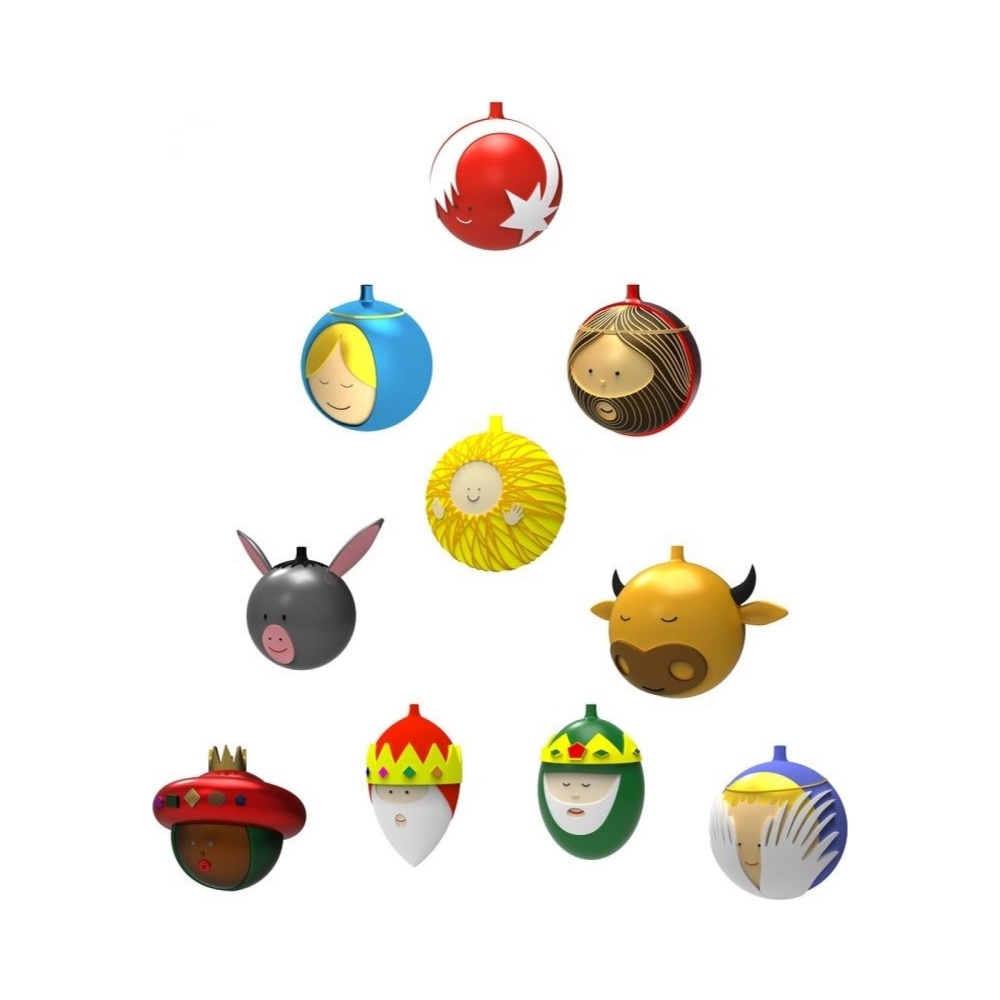 Alessi Palla per albero di natale Madonna