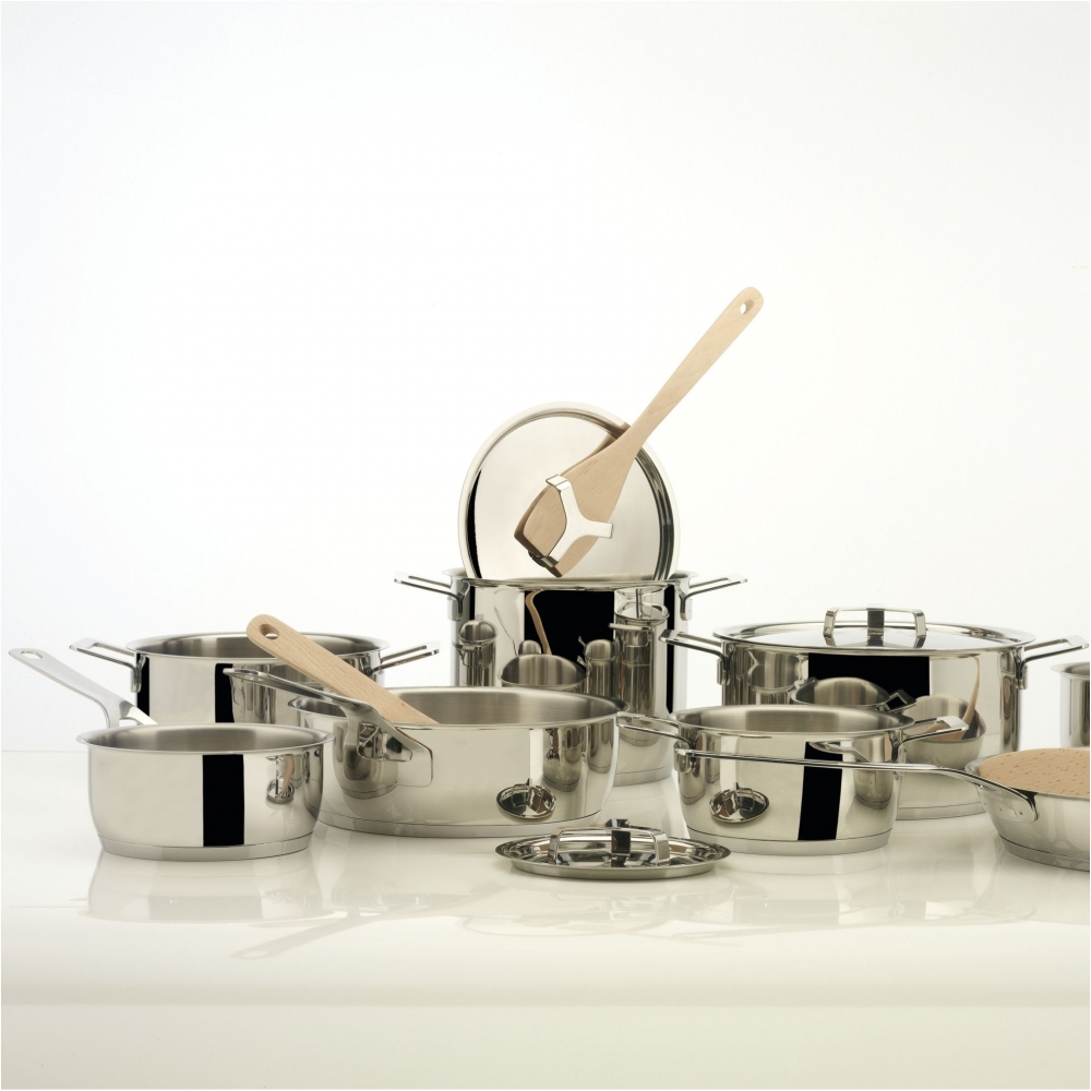 Alessi Pentola in acciaio Pots&Pans diam. 20 cm