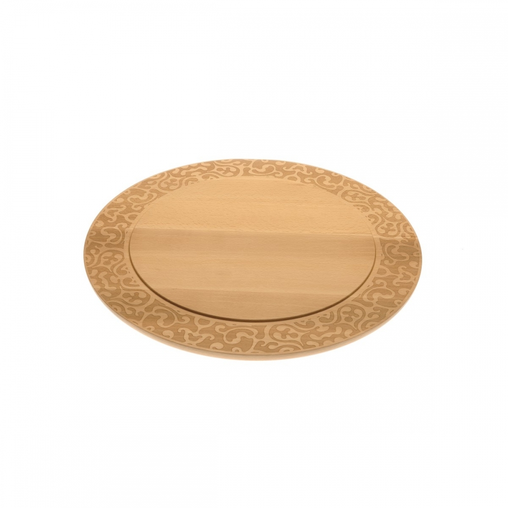 Alessi Dressed in wood cheese plate