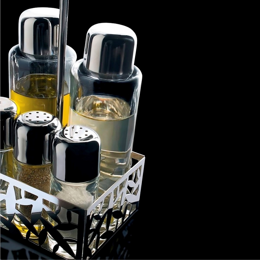 Alessi Servizio per olio.aceto.sale e pepe Cactus!