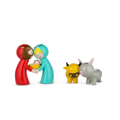 Alessi Set di 2 statuine...