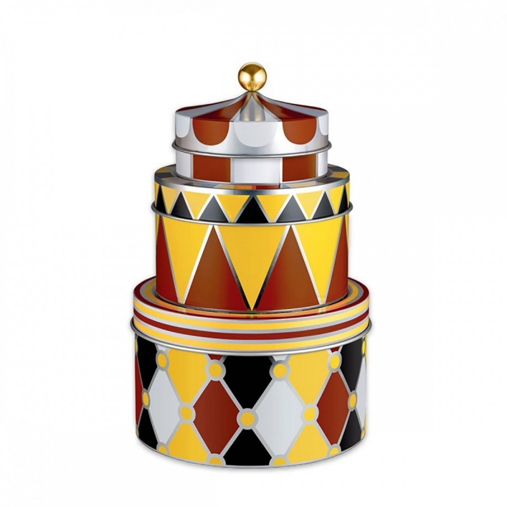 Alessi Circus set of three storage boxes