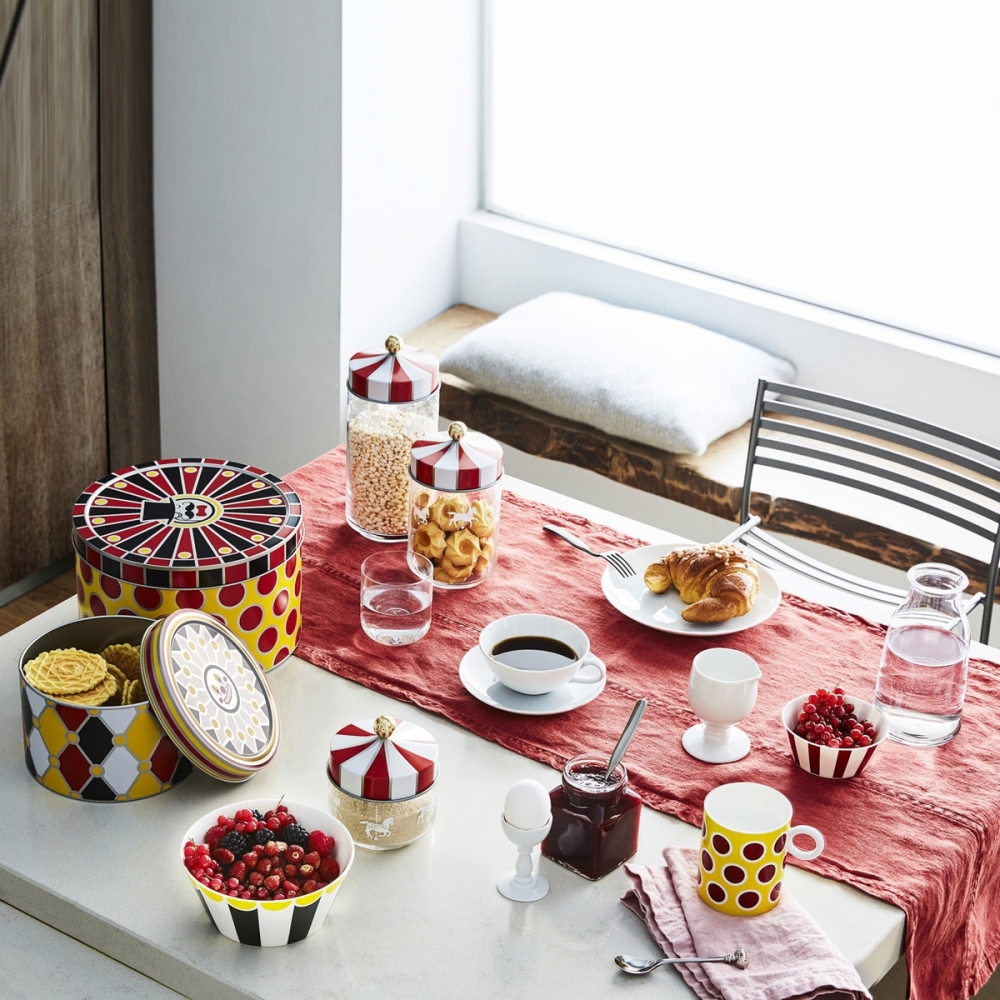 Alessi Set Di Tre Scatole Portaoggetti Circus