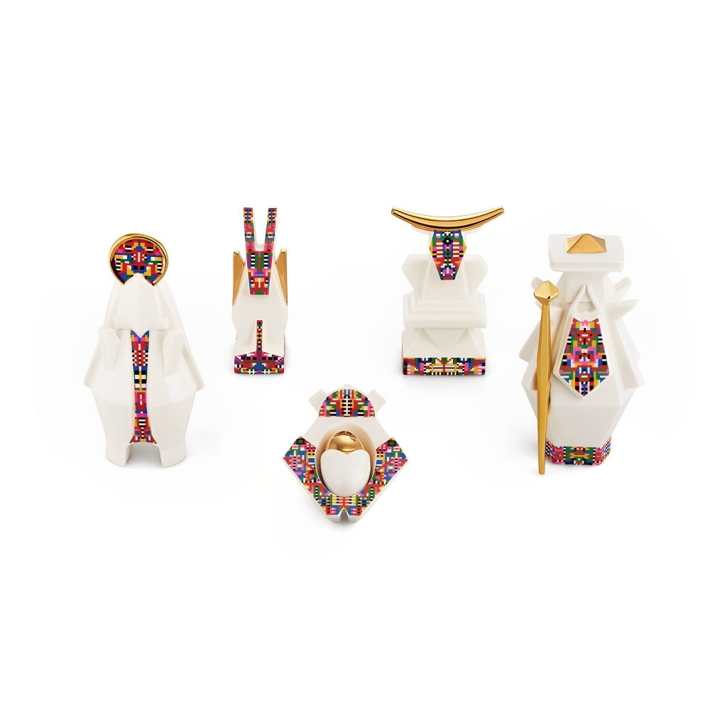 Alessi Statuina presepe Holyhedrics - Ox