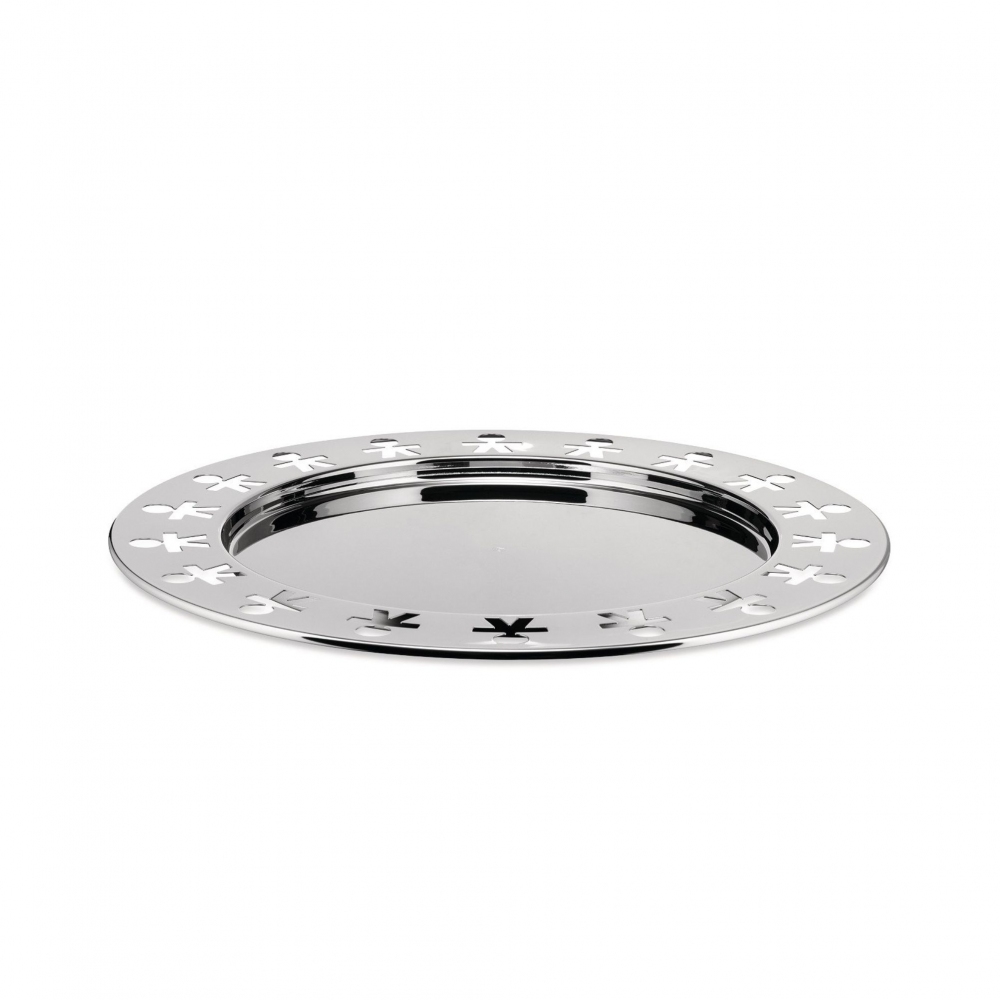 Alessi Girotondo round tray